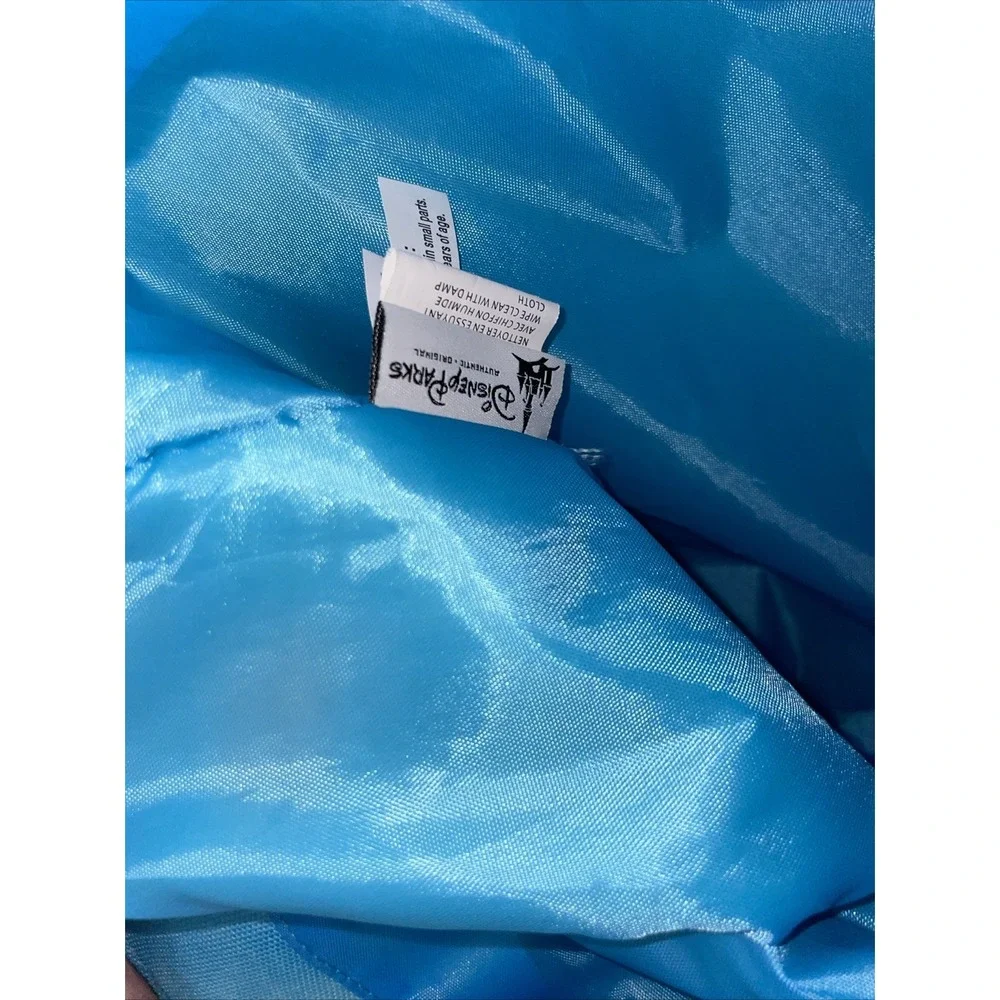 Disney Parks Cinderella Butterfly Watercolor Tote Shoulder Bag Blue